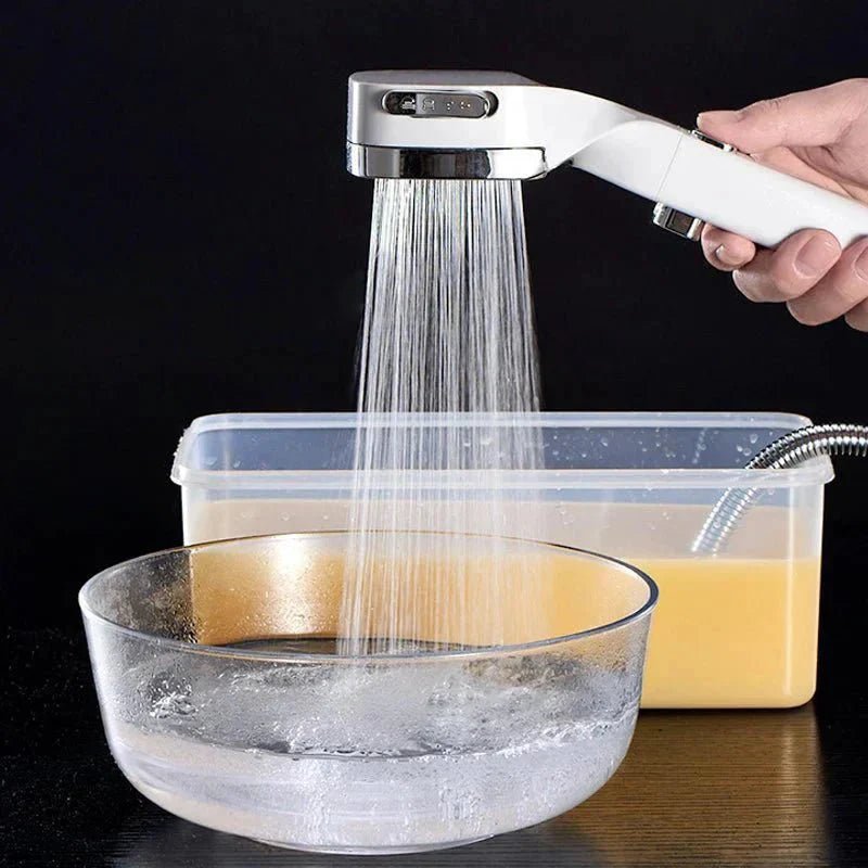 AquaPulse™ - Douchekop met 4 standen en aan - /uitschakelaar - Yoova