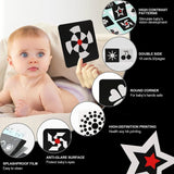 BabyBright™ - Visuele kaarten voor pasgeboren baby's - Yoova