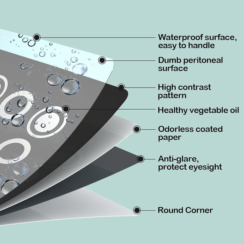 BabyBright™ - Visuele kaarten voor pasgeboren baby's - Yoova