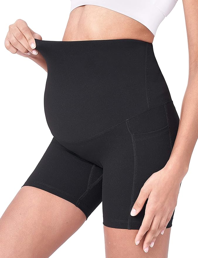 BumpBreeze Shorts™ - Dames zwangerschapsyogashorts