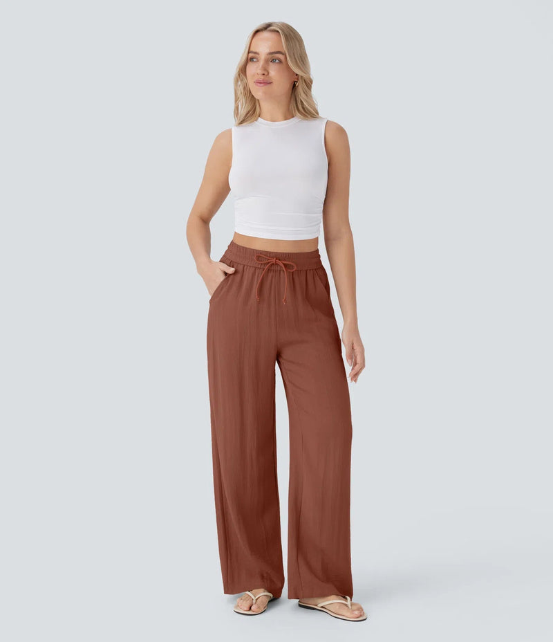 Breezlin™ (1+1 GRATIS) - Comfortabele en Luchtige Linnen Broek - Yoova