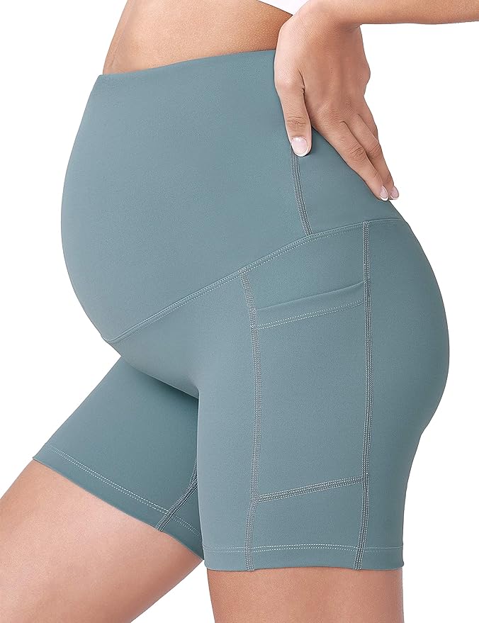 BumpBreeze Shorts™ - Dames zwangerschapsyogashorts - Yoova