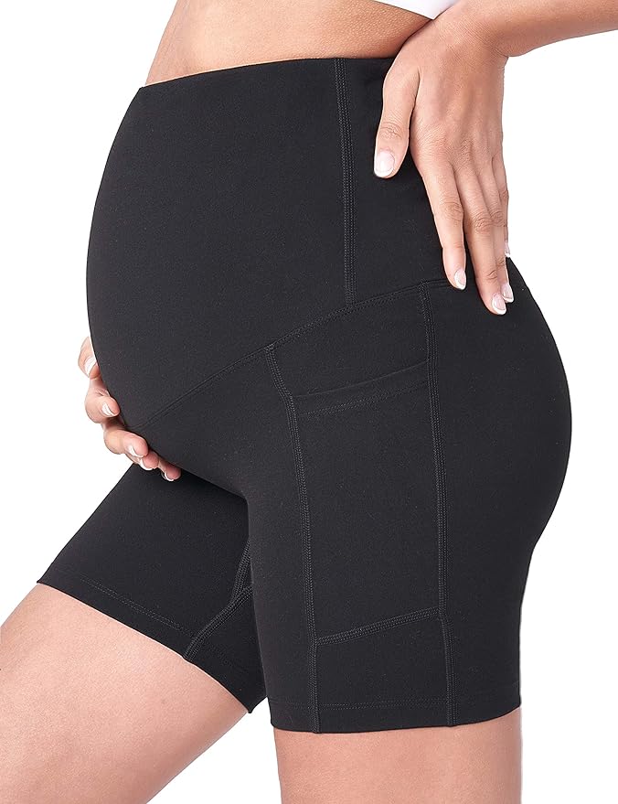 BumpBreeze Shorts™ - Dames zwangerschapsyogashorts - Yoova