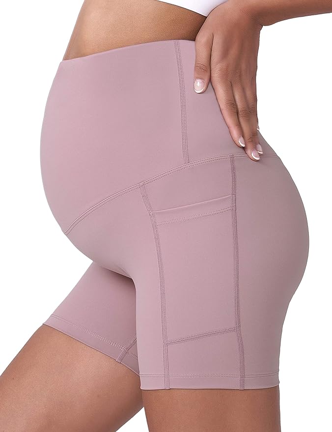 BumpBreeze Shorts™ - Dames zwangerschapsyogashorts - Yoova