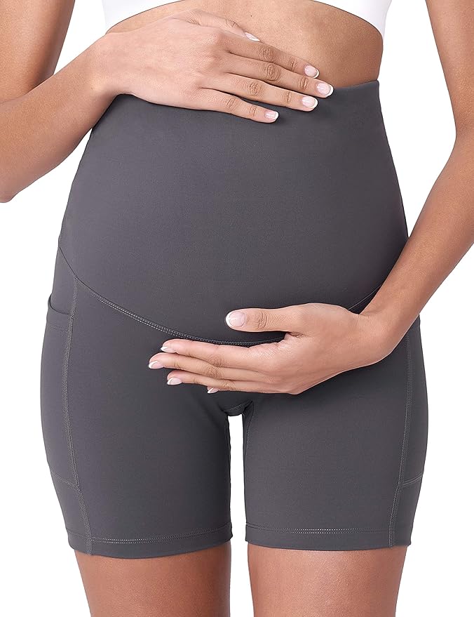 BumpBreeze Shorts™ - Dames zwangerschapsyogashorts - Yoova