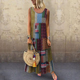 Claudette - Zomerse etnische casual jurk - Yoova