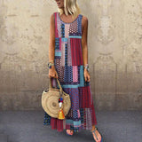 Claudette - Zomerse etnische casual jurk - Yoova
