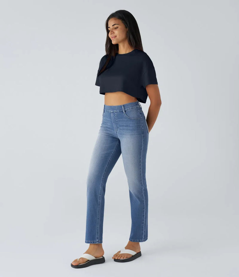 ComfortFit™ - Elastische & Comfortabele Broek Met Hoge Taille - Yoova