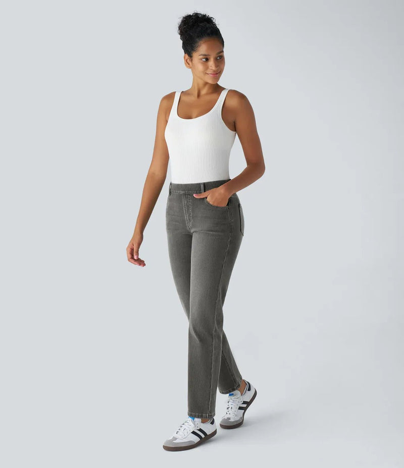 ComfortFit™ - Elastische & Comfortabele Broek Met Hoge Taille - Yoova