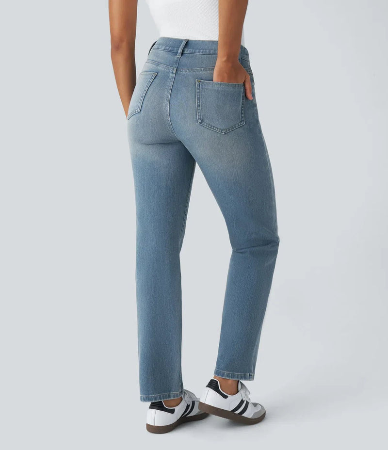 ComfortFit™ - Elastische & Comfortabele Broek Met Hoge Taille - Yoova