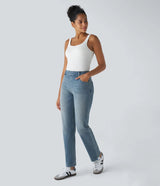 ComfortFit™ - Elastische & Comfortabele Broek Met Hoge Taille - Yoova
