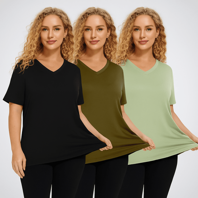 EaseTee™ - Casual Loose Fit T-shirt (Set van 3) - Yoova