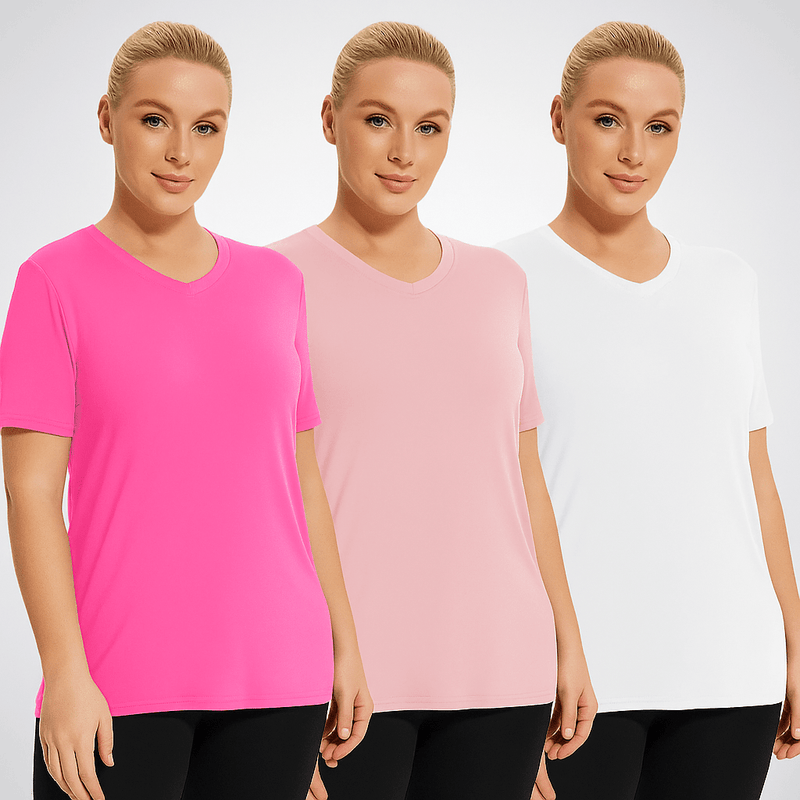 EaseTee™ - Casual Loose Fit T-shirt (Set van 3) - Yoova