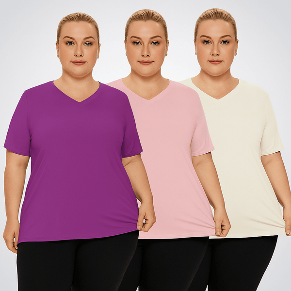 EaseTee™ - Casual Loose Fit T-shirt (Set van 3) - Yoova