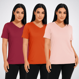 EaseTee™ - Casual Loose Fit T-shirt (Set van 3) - Yoova