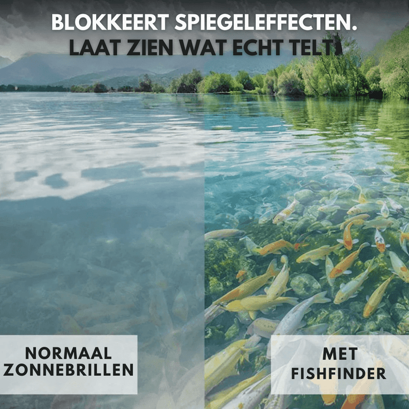 FishFinder™ – Spot elke vangst & geniet van helder zicht op het water! - Yoova
