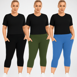 FlowFit™ - Ademende 3 - Pack Capri's - Yoova