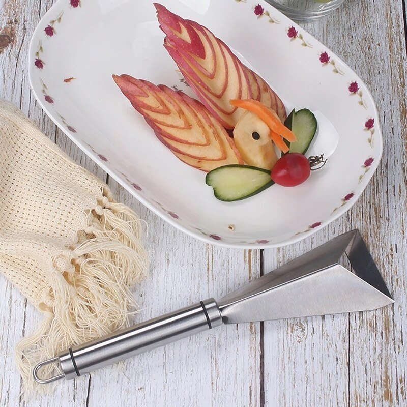 FruitSlice™ Stalen Snijmes - Maak van ieder fruitgerecht een feestje - Yoova