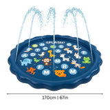HappySplash™ - Opblaasbaar Water Speelmat – Outdoor Splash Pad voor Kinderen - Yoova