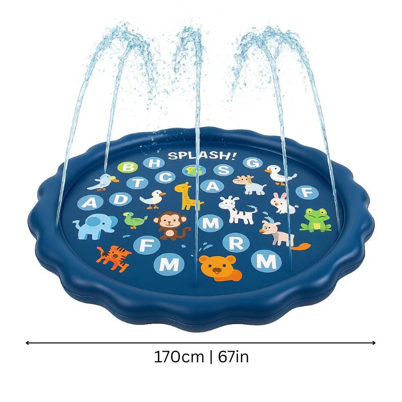 HappySplash™ - Opblaasbaar Water Speelmat – Outdoor Splash Pad voor Kinderen - Yoova
