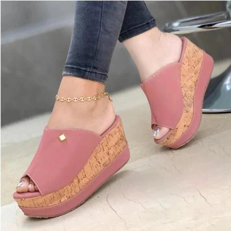 Leslie - Slip - on sleehak sandalen - Yoova