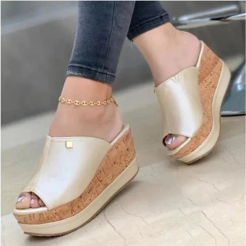 Leslie - Slip - on sleehak sandalen - Yoova