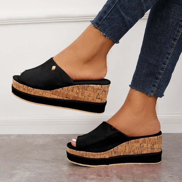 Leslie - Slip - on sleehak sandalen - Yoova