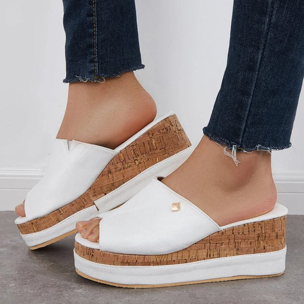Leslie - Slip - on sleehak sandalen - Yoova