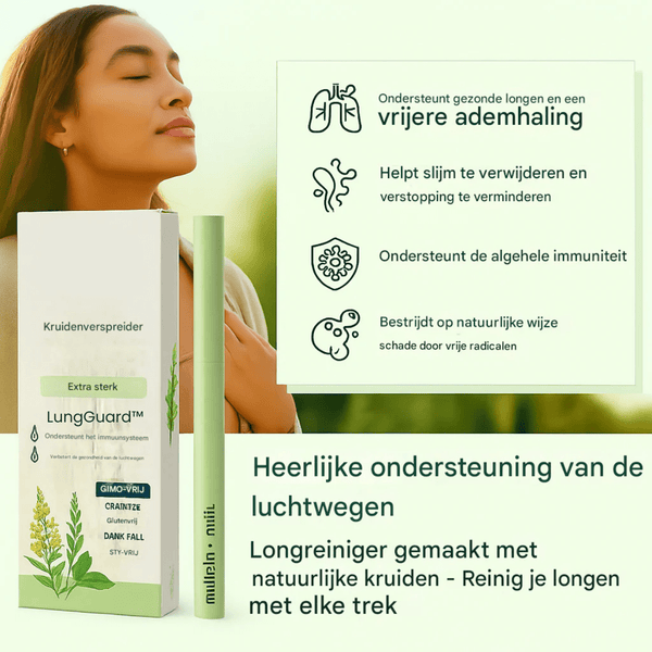 LungGuard™ – Reinig je longen & adem vrijer elke dag! - Yoova