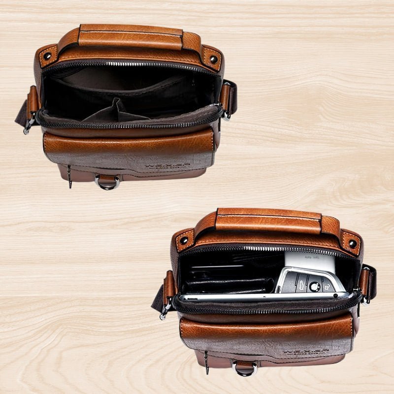LuxeLeather™ Schoudertas - Modern & Stijlvol - Yoova