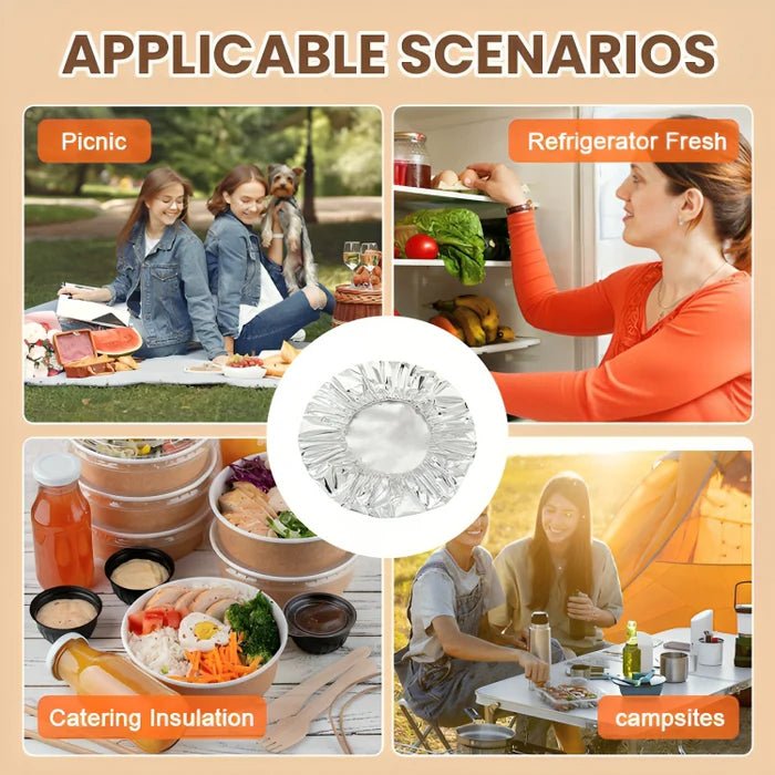 MealGuard™ ( 50+50 GRATIS) - Houd je maaltijden langer warm en vers! - Yoova