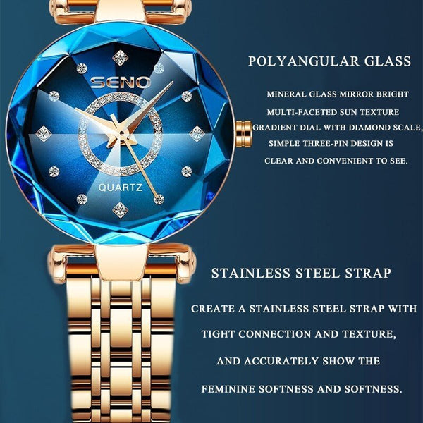 ModernWatch™ - Roestvrij stalen horloge voor dames - Yoova