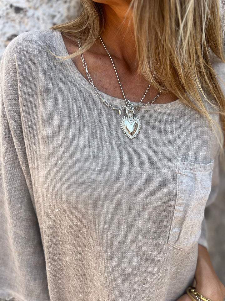 Naomi© - Luchtig, katoenen shirt voor de zomer - Yoova