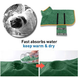 PawDry - Sneldrogende Microfiber Hondenbadjas - Yoova