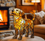 PawGlow™ - Hondenlamp van hars – kunstzinnig en decoratief - Yoova