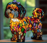 PawGlow™ - Hondenlamp van hars – kunstzinnig en decoratief - Yoova