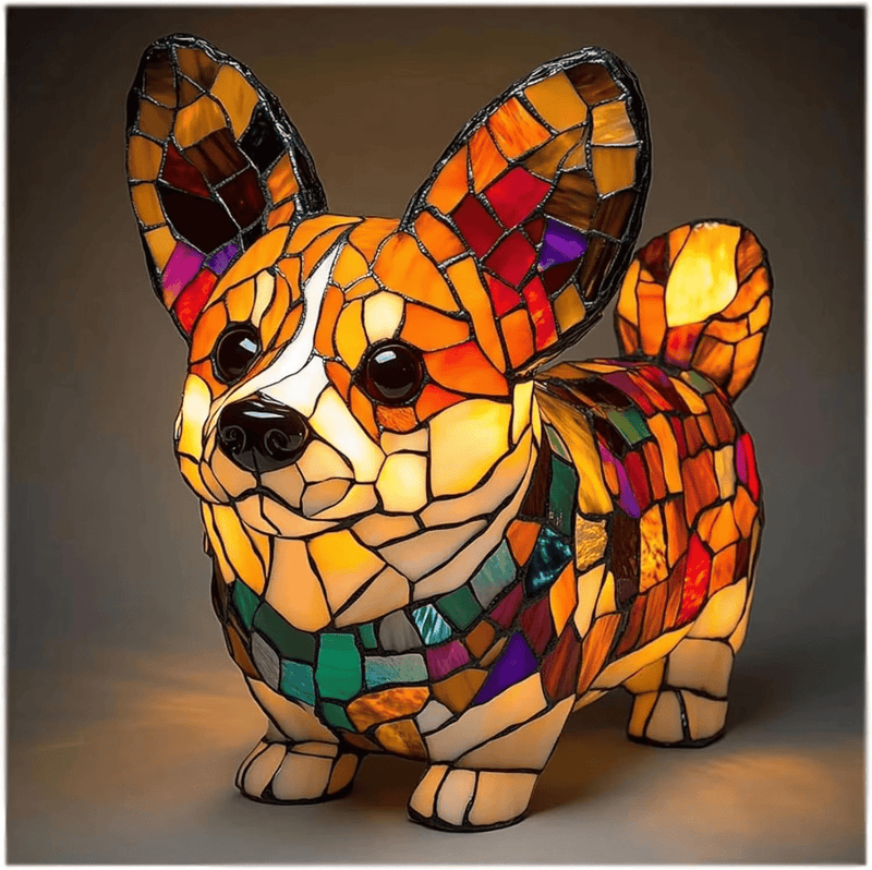 PawGlow™ - Hondenlamp van hars – kunstzinnig en decoratief - Yoova