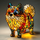 PawGlow™ - Hondenlamp van hars – kunstzinnig en decoratief - Yoova