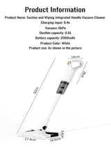 PowerMop Pro™ - Snoerloze Stofzuiger & Mop - Yoova