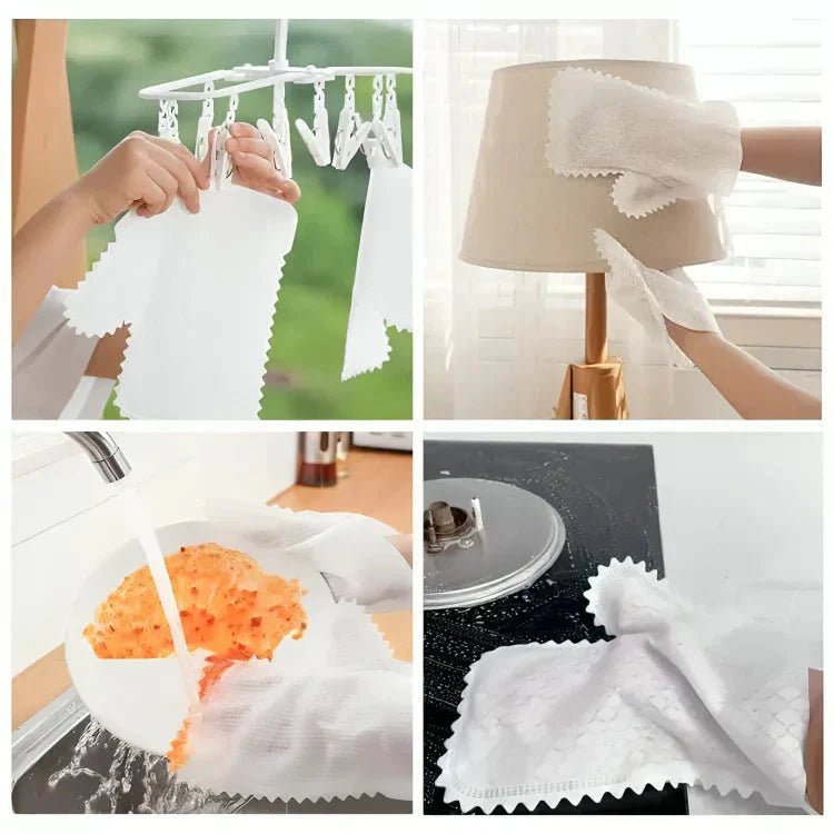 PureGlove™ ( 25+25 GRATIS) - Stofvrije Reinigingshandschoenen - Yoova