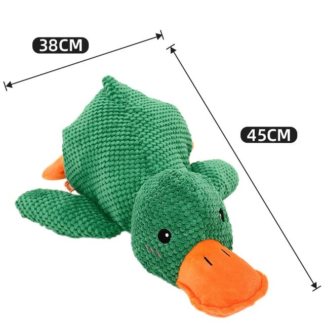Quacky - Ultieme Eend Pluche Hondenspeelgoed - Yoova