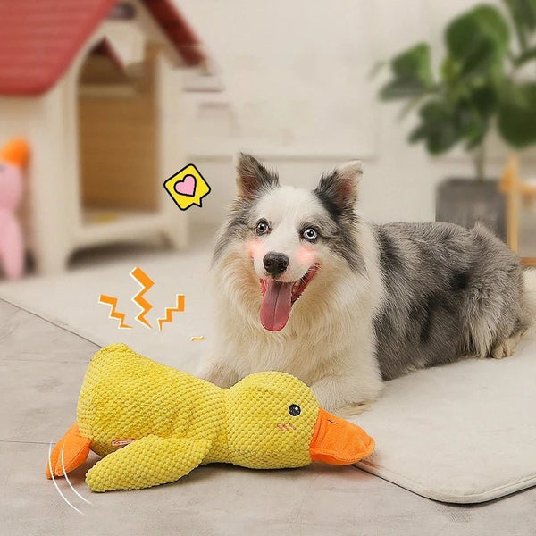 Quacky - Ultieme Eend Pluche Hondenspeelgoed - Yoova