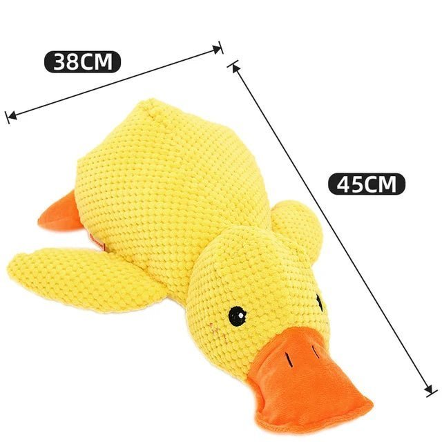Quacky - Ultieme Eend Pluche Hondenspeelgoed - Yoova