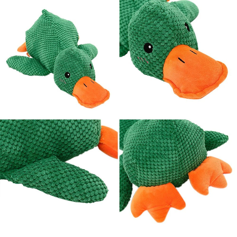 Quacky - Ultieme Eend Pluche Hondenspeelgoed - Yoova