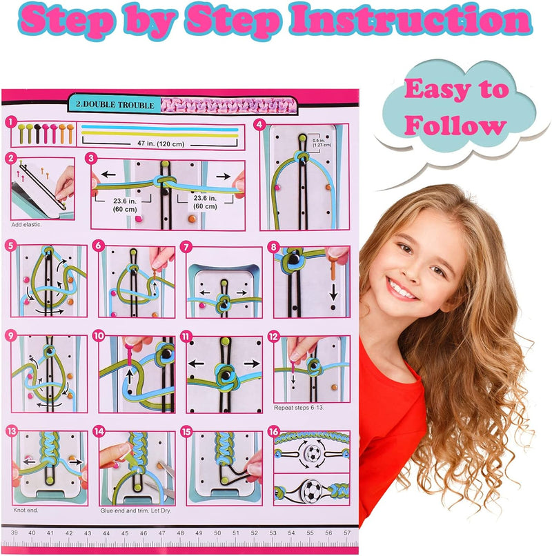 Rope Art® - DIY Braiding Set voor Kinderen - Yoova
