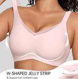 SilvaShape™ (1+1 GRATIS) - Vrouwen Wire - Free Naadloze V - Hals Mesh Push - Up BH - Yoova