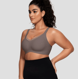 SilvaShape™ (1+1 GRATIS) - Vrouwen Wire - Free Naadloze V - Hals Mesh Push - Up BH - Yoova