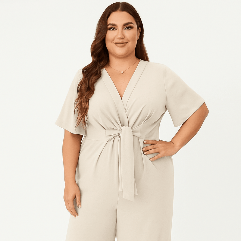 SoleaSuit™ - Elegante zomerse jumpsuits met strikdetail - Yoova