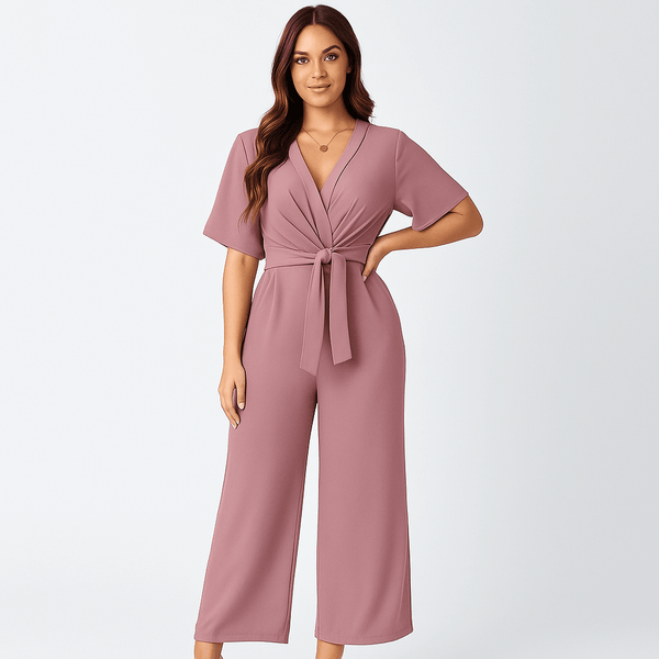 SoleaSuit™ - Elegante zomerse jumpsuits met strikdetail - Yoova