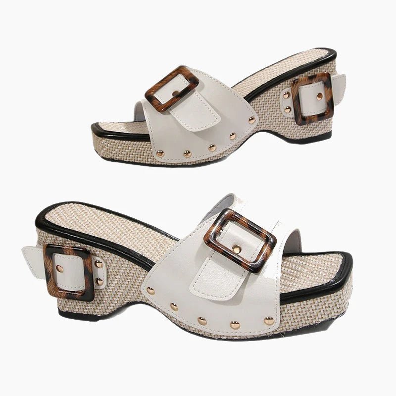 SoleHaven™ - Sleehakken met studs voor dames - Yoova